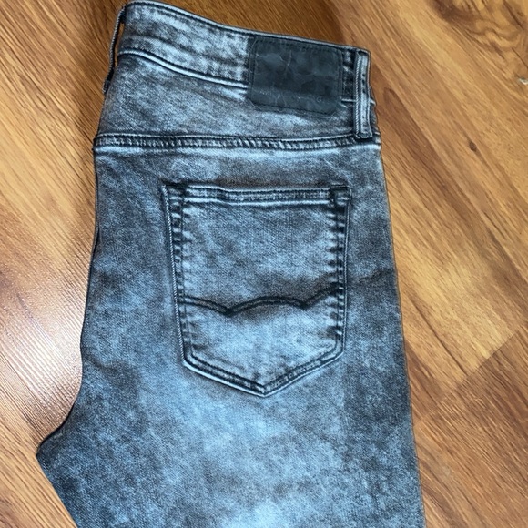 33x32 Black-wash American Eagle Flex Jeans - Picture 2 of 13